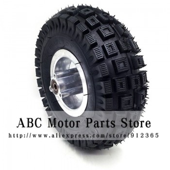 3.00-4 Electric Scooter Front Wheel with QIND tyre Alloy Rim hub and inner tube wheels Gas scooter bike motorcycle