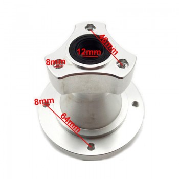 XLJOY Aluminium CNC Alloy Rear Wheel Disc Brake Hub Core For Honda Z50 Z50J Monkey Dirt Bike