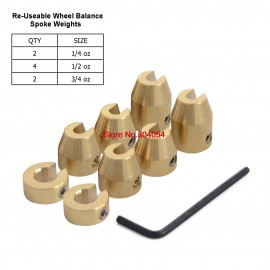 8Pcs Reusable Spoke Wheel Balance Weights For BMW Gs A 1100 1150 1200 Gsa