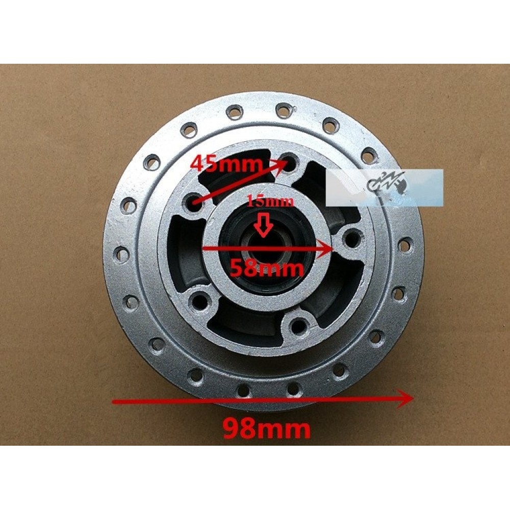 Rear CG125 Aluminum Motorcycle Wheel Rim Hub