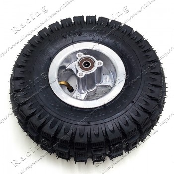 3.00-4 Electric Scooter Front Wheel with QIND tyre Alloy Rim hub and inner tube wheels Gas scooter bike motorcycle