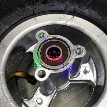 3.00-4 Electric Scooter Front Wheel with QIND tyre Alloy Rim hub and inner tube wheels Gas scooter bike motorcycle