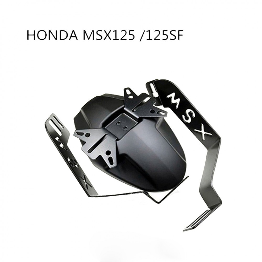 Universal Motorcycle Fender Modified Motocross rear wheel cover Motorcycle back mudguard for MSX125 MSX-SF-125 Monster-795 YG125