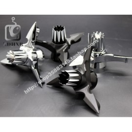 Chrome and black rotating blades rotating shaft cap Harley 29.5mm Street gliding sub black part motorcycle parts shaft cover