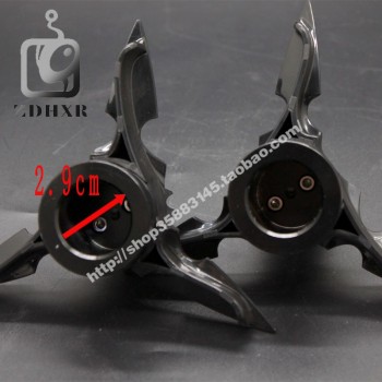 Chrome and black rotating blades rotating shaft cap Harley 29.5mm Street gliding sub black part motorcycle parts shaft cover
