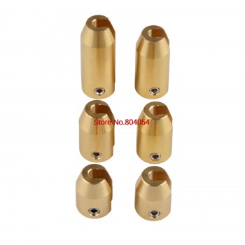 6PCS Reusable Brass Wheel Spoke Balance Weights Refill Kits For Suzuki BMW GS KTM Harley