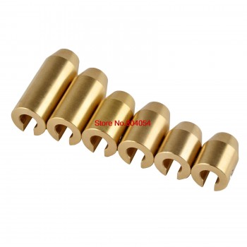 6PCS Reusable Brass Wheel Spoke Balance Weights Refill Kits For Suzuki BMW GS KTM Harley