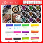72 Universal Motorcycle Dirt Bike Enduro Off Road Wheel Rim Spoke Shrouds Skins Covers For motocycle dirt  bike pit