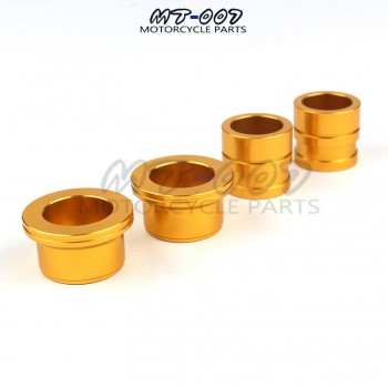 CNC Front amp; Rear Wheel Hub Spacers Axle Kit For SUZUKI RMZ250 2007-2016 RMZ450 2005-2016 08 09 10 11 12 13 14 RMX450Z 10-15