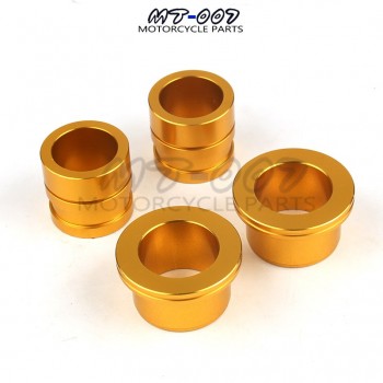CNC Front amp; Rear Wheel Hub Spacers Axle Kit For SUZUKI RMZ250 2007-2016 RMZ450 2005-2016 08 09 10 11 12 13 14 RMX450Z 10-15