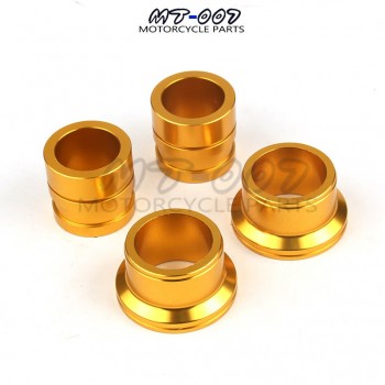 CNC Front amp; Rear Wheel Hub Spacers Axle Kit For SUZUKI RMZ250 2007-2016 RMZ450 2005-2016 08 09 10 11 12 13 14 RMX450Z 10-15