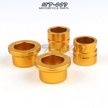 CNC Front amp; Rear Wheel Hub Spacers Axle Kit For SUZUKI RMZ250 2007-2016 RMZ450 2005-2016 08 09 10 11 12 13 14 RMX450Z 10-15