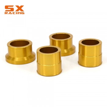 Motorbike CNC Front And Rear Wheel Hub Spacer Set For SUZUKI RMZ250 2007-2016 RMZ450 2005-2016 RMX450Z 2010-2015 Dirt Bike