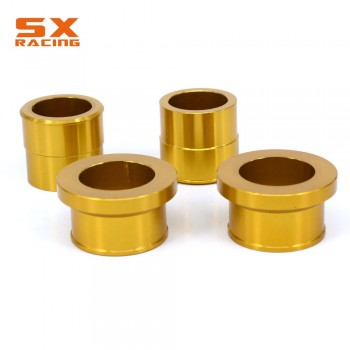 Motorbike CNC Front And Rear Wheel Hub Spacer Set For SUZUKI RMZ250 2007-2016 RMZ450 2005-2016 RMX450Z 2010-2015 Dirt Bike