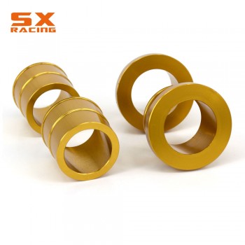 Motorbike CNC Front And Rear Wheel Hub Spacer Set For SUZUKI RMZ250 2007-2016 RMZ450 2005-2016 RMX450Z 2010-2015 Dirt Bike