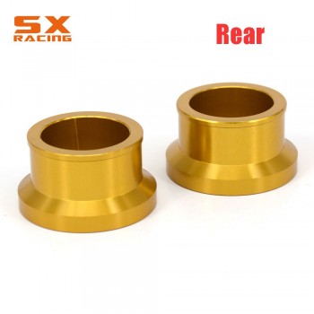 Motorbike CNC Front And Rear Wheel Hub Spacer Set For SUZUKI RMZ250 2007-2016 RMZ450 2005-2016 RMX450Z 2010-2015 Dirt Bike