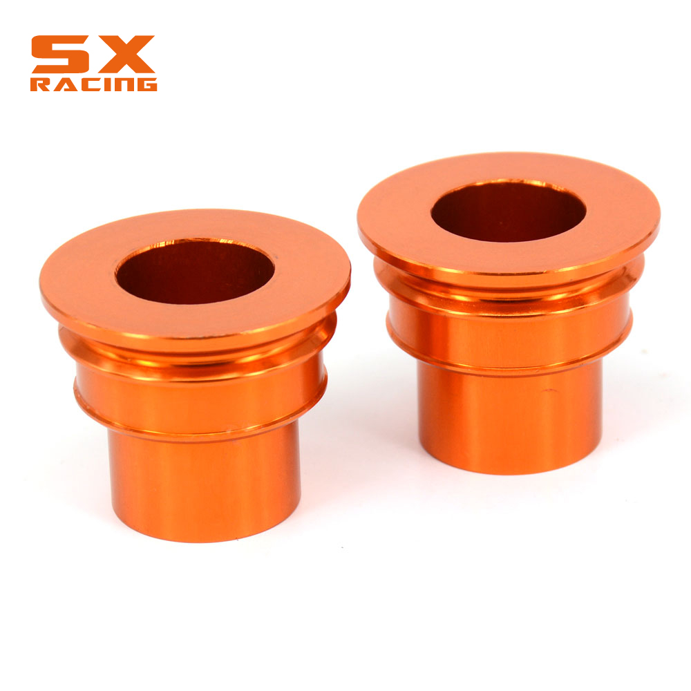 Motorbike CNC Rear Wheel Hub Spacer Set For KTM SX SXF XCF 125-530 2003-2012 EXC EXCF EXCW XCW SMR 125-530 2003-2015 Dirt Bike