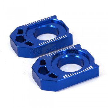 CNC Rear Chain Adjuster Axle Block For YZ125 YZ250 YZ250F YZF250 YZ450F YZ250X YZ250FX WR250F WR450F WR250R WR250X Motorcycle