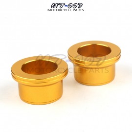 CNC Billet Rear Wheel Hub Spacers For Suzuki RMZ250 07-16 RMZ450 05-16 RMX450Z 10-15 Free Shipping