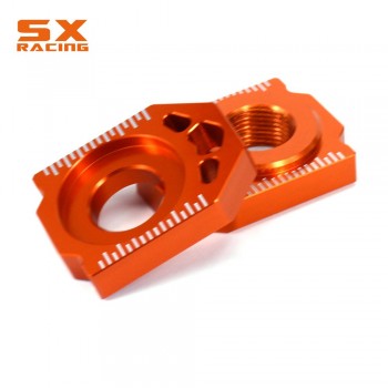 Motorcycle CNC Rear Chain Adjuster Axle Block For KTM SX85 03-14 SX SXF XC XCF 125-450 2012 EXC EXCF XCW XCFW 125-530 2000-2016