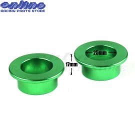 CNC Billet Rear Wheel Hub Spacer For KX125 KX250 03-08 KXF250 04-14 KXF450 KLX450R Motocross Enduro Supermotard Dirt Motorcycle