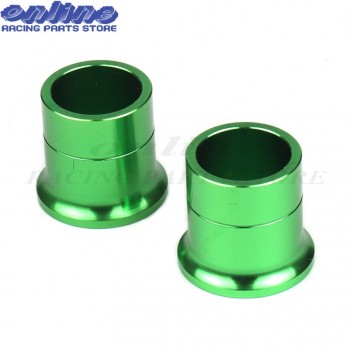 CNC Billet Front Wheel Hub Spacers For KX125 KX250 06-08 KXF250 KXF450 06-14 Motorcross Motorcycle Enduro Dirt Bike Off Road