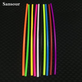 Sansour Off Road Motorcycle Wheel Decorative Sleeve Steel Wire Wheel Steel Wire Color Decorative Casing Modified Accessories