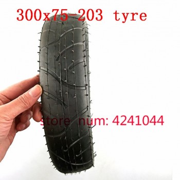 Free shipping pneumatic tire 300X75-203 tyre inner tube fit for Childrens tricycle baby trolley accessories