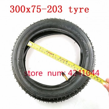 Free shipping pneumatic tire 300X75-203 tyre inner tube fit for Childrens tricycle baby trolley accessories