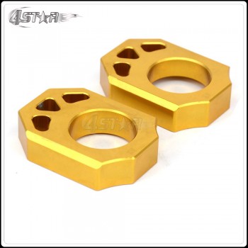 Motorbike CNC Rear Chain Adjuster Axle Block For SUZUKI RMZ250 2004-2016 RMZ450 2005-2016 RMX450Z 2010-2015 Dirt Bike