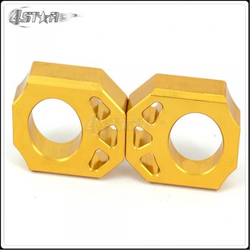 Motorbike CNC Rear Chain Adjuster Axle Block For SUZUKI RMZ250 2004-2016 RMZ450 2005-2016 RMX450Z 2010-2015 Dirt Bike