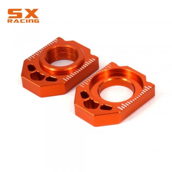 Motorcycle CNC Rear Chain Adjuster Axle Block For KTM SX SXF XC XCF 125-450 2013 2014 2015 2016 TC125 FC250 FC350 FC450 2016