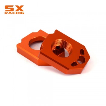 Motorcycle CNC Rear Chain Adjuster Axle Block For KTM SX SXF XC XCF 125-450 2013 2014 2015 2016 TC125 FC250 FC350 FC450 2016