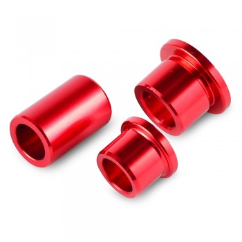 CNC Billet Aluminum Front Rear Wheel Spacers Hub Collars For Honda CRF150F CRF230F 2003 - 2017 2006 2008 2010 2012 CRF 150F 230F