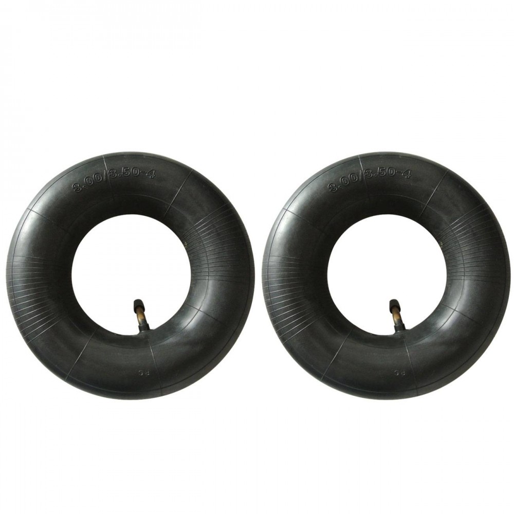 3.0-4 3.0/4 Tire Inner Tube For Gas amp; Electric Scooter Bike Black 2pc