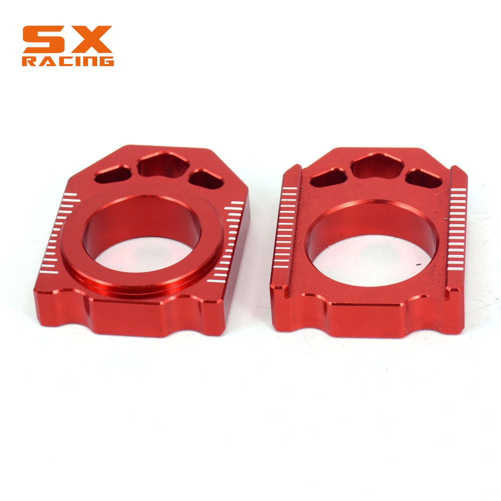 Motorcycle CNC Rear Chain Adjuster Axle Block For HONDA CR125R CR250R 02-07 CRF250R CRF250X 04-17 CRF450R 02-17 CRF450X CRF450RX