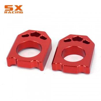 Motorcycle CNC Rear Chain Adjuster Axle Block For HONDA CR125R CR250R 02-07 CRF250R CRF250X 04-17 CRF450R 02-17 CRF450X CRF450RX