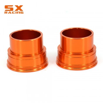 Motorbike CNC Front Wheel Hub Spacer Set For KTM SX SXF XCF 125-450 03-14 SX SXF XCF 505-530 03-12 EXC XCW SMR 125-530 03-15