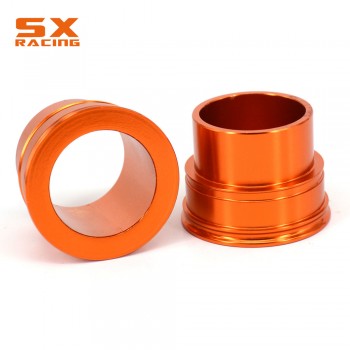 Motorbike CNC Front Wheel Hub Spacer Set For KTM SX SXF XCF 125-450 03-14 SX SXF XCF 505-530 03-12 EXC XCW SMR 125-530 03-15