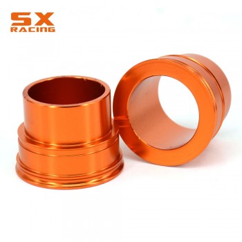 Motorbike CNC Front Wheel Hub Spacer Set For KTM SX SXF XCF 125-450 03-14 SX SXF XCF 505-530 03-12 EXC XCW SMR 125-530 03-15