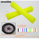 13 colors Universal Motorcycle Dirt Bike Enduro Off Road Wheel Rim Spoke Skins Covers For YAMAHA YZ65 YZ80 YZ85 YZ125 YZ250