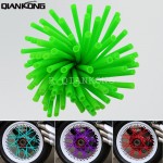 72 pcs Motorcycle Spoke Shrouds Skins Covers For Yamaha WR250R WR250X SEROW225 SEROW250 TTR125 TTR125LW TTR125E TTR250 BNW