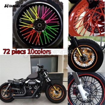 Wheel RIM SPOKE SKINS COVERS For Dirt Biker For CR YZ RM KX 80 125 250 450 500 CRF YZF RMZ KXF KTM 500XC-W/EXC/EXC-F