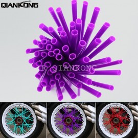 72 PCS Motocross Dirt Bike Enduro Wheel RIM SPOKE SKINS COVER FOR ktm EXC f DR DRZ RM RMX RMZ 85 125 250 400 450 Kawasaki Yamaha