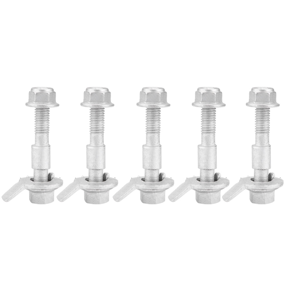 Car-Styling 5pcs 12mm Vehicles Steel Four Wheel Alignment Adjustable Camber Kit Cam Bolt