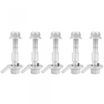 Car-Styling 5pcs 12mm Vehicles Steel Four Wheel Alignment Adjustable Camber Kit Cam Bolt