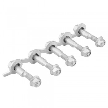 Car-Styling 5pcs 12mm Vehicles Steel Four Wheel Alignment Adjustable Camber Kit Cam Bolt