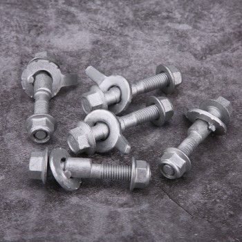 Car-Styling 5pcs 12mm Vehicles Steel Four Wheel Alignment Adjustable Camber Kit Cam Bolt