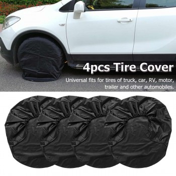 4pcs Car Wheel Tire Tyre Covers Oxford Fabric For RV Truck Car Trailer 32