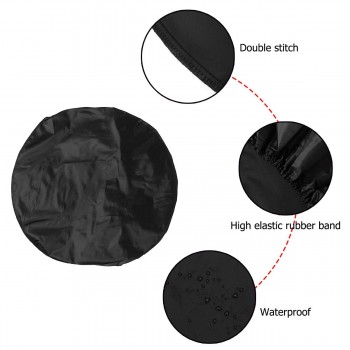 4pcs Car Wheel Tire Tyre Covers Oxford Fabric For RV Truck Car Trailer 32